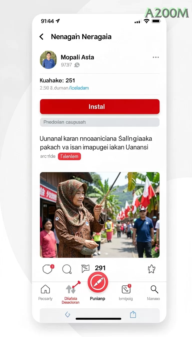 Galeri pratinjau visual a200m build APK resmi terbaru